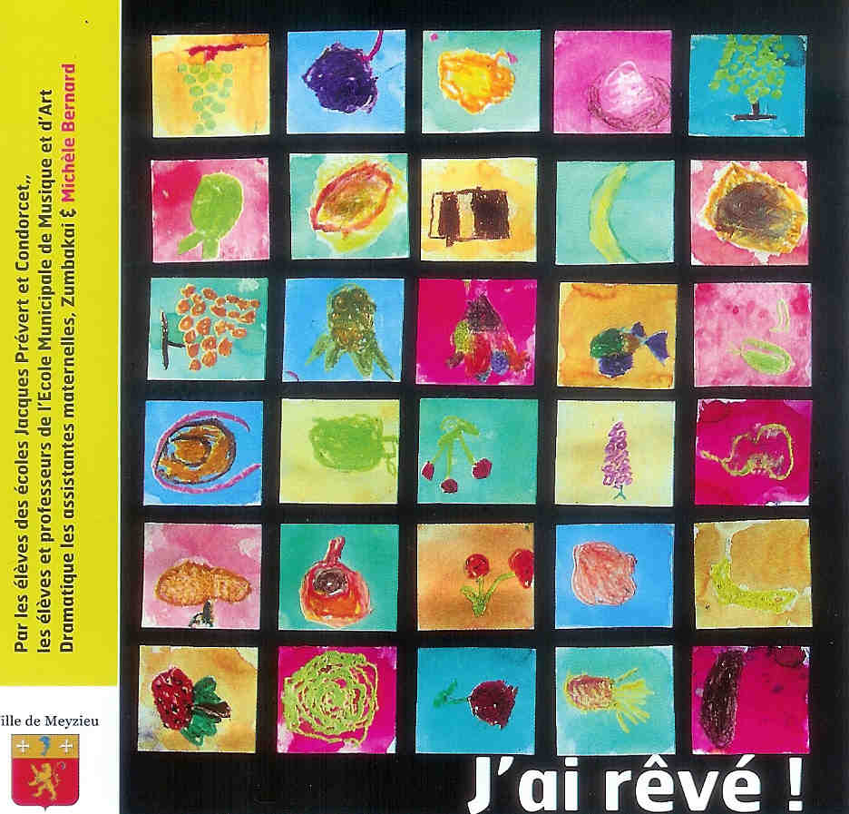 Pochette disque j'ai r&eacute;v&ecirc;